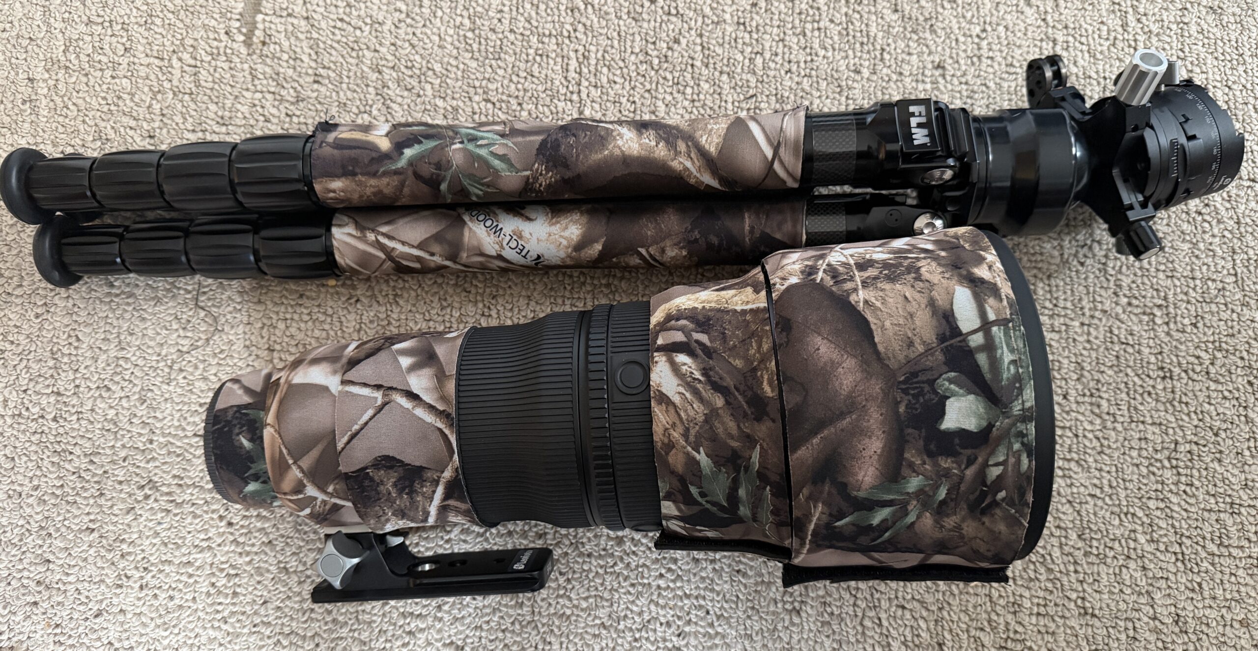 Objektiv- und Stativmantel